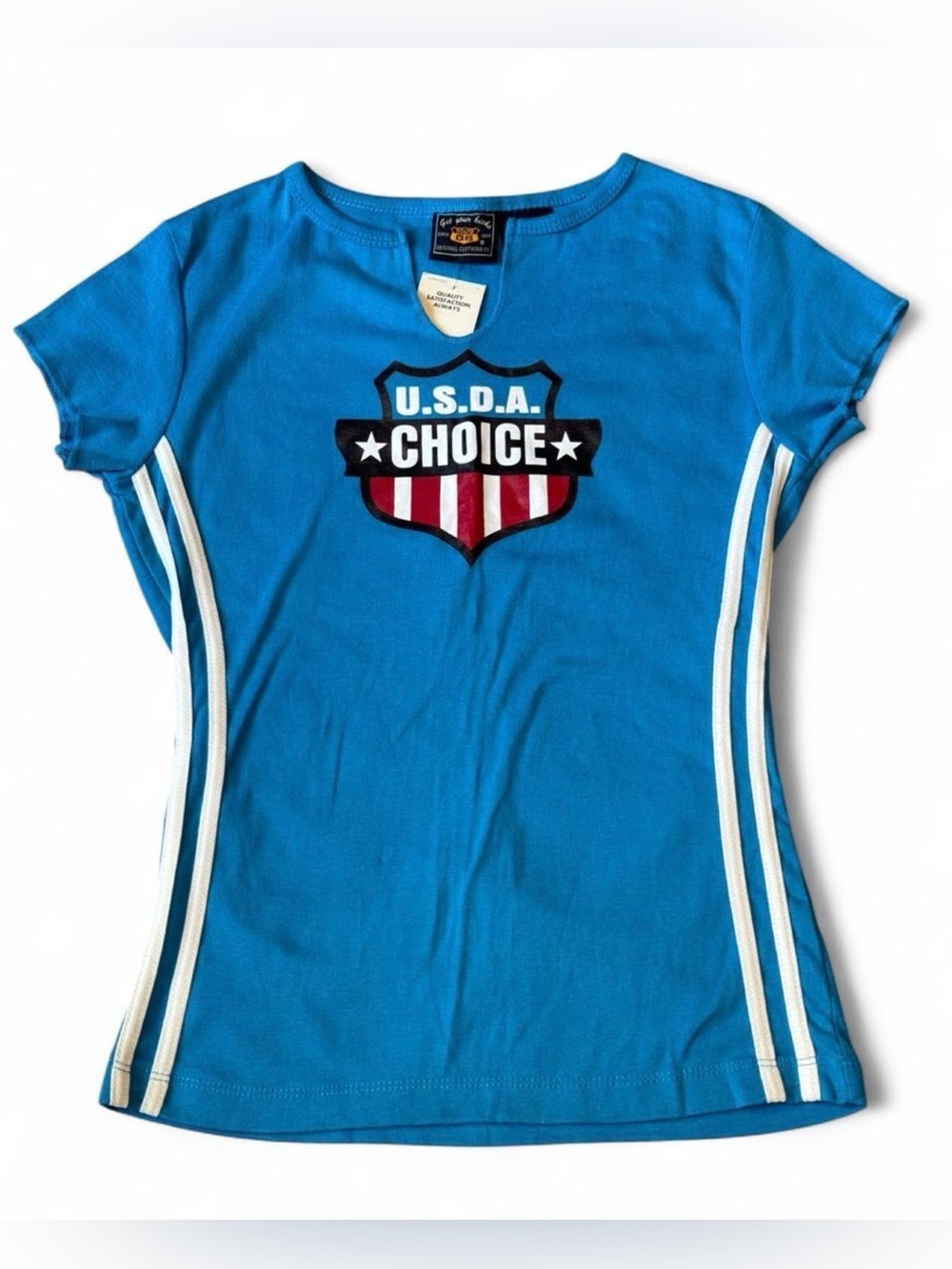 U.S.D.A. Choice Blue Graphic Tee